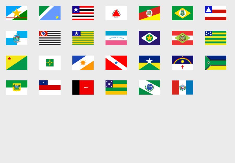 Quantas bandeiras de estados brasileiros você consegue acertar? #quiz