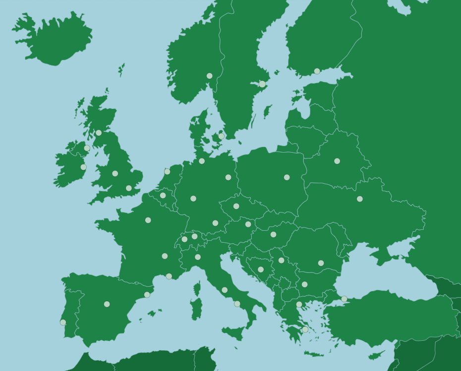 major european cities