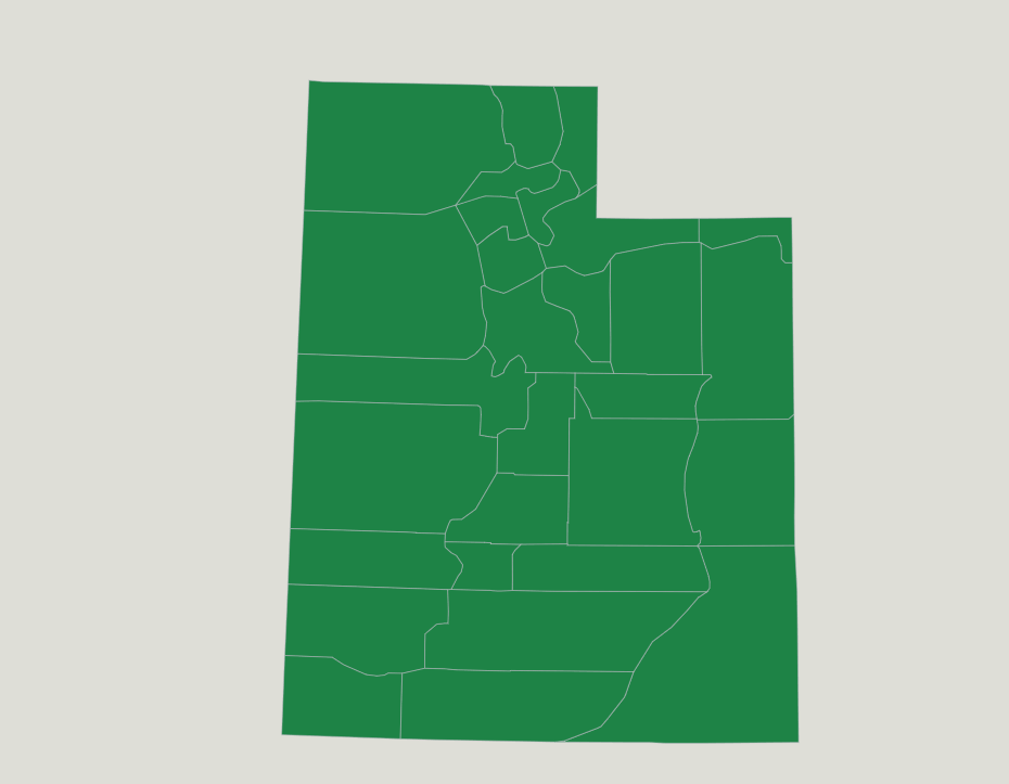 Utah: Counties - Map Quiz Game - Seterra