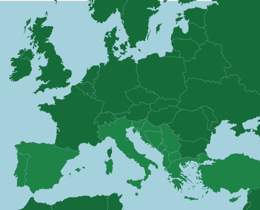 Sul Da Europa: Países - Jogo De Mapa - Seterra