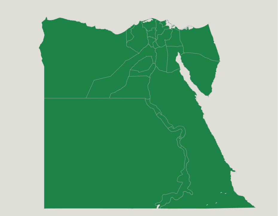 Egypt: Governorates - Map Quiz Game - Seterra